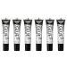 Pro Glitter Fix Gel by Moon Glow - Cosmetic Glitter Adhesive Primer for Face and body. For all glitters including fine  chunky  holographic  iridescent and bio - Set of 6