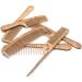 Comb Natural Pear Wooden Wide Tooth Hair Comb Scalp Head Massage Wood Comb Detangling Hair Brush for Hair Care Tools wooden comb (Color : 3) - Buy Online on GoSupps.com