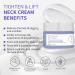 Neck Firming Cream - Advanced Anti-Aging Cream for Tightening Wrinkle Reduction & Even Skin Tone | Repair Complex for Decolletage & Double Chin - Buy Online on GoSupps.com