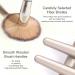 14-Piece Premium Synthetic Makeup Brush Set | Ideal for Foundation Powder Concealers & Eye Shadows | International Shipping Available - Buy Online on GoSupps.com