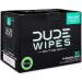 Dude Wipes On-The-Go Flushable Wet Wipes 2 Pack - Mint Chill 60 Wipes Individually Wrapped with Eucalyptus & Tea Tree Oil - Septic Safe - Buy Online on GoSupps.com