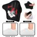 Sibba 2Pairs Heel Grip Cushion Pads - Self-Adhesive Shoe Inserts for Improved Fit and Comfort in Black - Buy Online on GoSupps.com