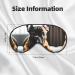 French Bulldog Print Double-Sided Eye Mask Soft and Light Blocking for Enhancing Sleep Quality - Buy Online on GoSupps.com
