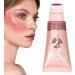 Blush Stick for Cheeks | Long-Lasting Face Blusher Non-Greasy | Dry Skin Hydrating Liquid Blush Effortless to Use for Home Working Traveling Shopping Lambo 06 - Buy Online on GoSupps.com