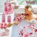 Women's Spa Bath Set Gift Basket - 8pcs Body Care Kit with Essential Oil Perfume, Perfect for Relaxation and Self-care - Buy Online on GoSupps.com