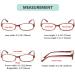 Eyekepper 4 Pack Ladies Fashion Reading Glasses - Stylish Polka Dot Readers +4.00 | Small Lens Designs for Women - Buy Online on GoSupps.com