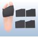2 Pairs Metatarsal Pads with Gel for Men & Women | Relief for Morton s Neuroma & Metatarsalgia - Dark Black - Buy Online on GoSupps.com