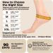 DR. BRACE Elite Adjustable Ankle Brace - Pain Relief & Support for Sprained Ankle & Plantar Fasciitis - XX-Large Beige - Buy Online on GoSupps.com