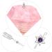 Mookaitedecor Rose Quartz Resin Crystal Point Pendulum for Reiki Healing and Divination - Buy Online on GoSupps.com