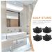 FONDOTIN 4pcs Lotus Soap Holder Soap Dish Shower Soap Stand Floral Soap Trays Countertop Soap Organizer Kitchen Cleaning Sponge Holder Soap Case Silica Bracket Multifunction - Buy Online on GoSupps.com