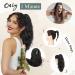 Sofeiyan 45cm Claw Clip in Ponytail Hair Extensions Curly Ponytail Extension Wavy Fluffy Synthetic Hairpiece for Women 4H30# - Buy Online on GoSupps.com