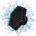 Joberio Face Cleansing Brushes Face Scrubber Manual Exfoliator Face Scrubber Exfoliator with Handle Facial Cleansing Black Brush Silicone Deep Scrubber Pad Silicone Face Brushes