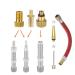 Manovella 8x valve adapter for AV/DV SV/AV SV/DV DV/AV ball needle valve extension air mattress SCLAVERAND French Dunlop Schrader Autoventil