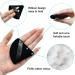 12-Piece Portable Soft Sponge Powder Puff Set for Loose Body Powder - Black and White - Buy Online on GoSupps.com
