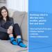 Soothing U Gel Hot Cold Therapy Socks for Ankle Heel Pain - Compression Relief for Plantar Fasciitis & Neuropathy - Microwaveable & Cooling Gel for Men & Women - Buy Online on GoSupps.com