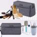 Homecube Pencil Case Cosmetic Bag Student Stationery Pouch Bag Office Storage Organizer for Girl Boy Women Men - Dark Gray - Buy Online on GoSupps.com