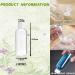 30 Pcs 100ml Plastic Travel Bottles for Toiletries Empty Refillable Transparent Containers Cosmetic Flip Cap Bottles for Toiletries Shampoo Lotions Cosmetics 4pcs Funnels and 2 Sheets Free Labels 07 - Buy Online on GoSupps.com