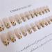 Press on Nails Long Fake Nails 24Pcs Shiny Leopard Butterfly False fingernail with Self-Adhesive Jelly Nail Glue Tabs Press On False Nails - Buy Online on GoSupps.com