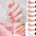TopDirect 8 * 15 ml Poly Nail Extension Gel Set - White, Pink, Nude Glitter - Acrylic Nail Builder Gel for At-Home Nail Art - Perfect Gift for Women - Buy Online on GoSupps.com