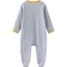MAMIMAKA Cotton Footed Pajamas for Newborns | Boys & Girls 0-18 Months | 3-6 Months Long Sleeve | Color10 - Buy Online on GoSupps.com