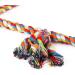 Wontee Bird Triangle Rope Swing Colorful Perch Toy for Parrots - Ideal for Budgie, Parakeet, Cockatiel, Cockatoo - Medium Size - Buy Online on GoSupps.com