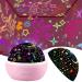 Unicorn gifts for 2-7 girls 2 in 1 unicorn toy from 3-9 years of girls starry sky projector Rotating unicorn night light children Christmas gifts birthday presents from 2-10 girls