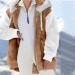 Buy Hanxiulin Women's Fleece Jacket - Warm Lightweight Hooded Outdoor Coat in Khaki | Premium Cuddly Winter Jacket - Buy Online on GoSupps.com