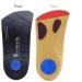 3/4 Length Orthopedic Insoles for Plantar Fasciitis & Flat Feet - Bow Support Heel Pain Relief Shock-Damping Replacement - Men & Women EU 37-38 (16.3cm) - Buy Online on GoSupps.com