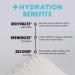 Creatine HCl + Hydration | Sugar Free Electrolyte Powder | Lemon Lime | Rehydration Formula with Potassium Sodium Zinc & Magnesium - 40 Servings - Buy Online on GoSupps.com