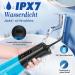 Surfou Oral Shower - IPX7 Waterproof 300ml Portable Cleaner | USB Rechargeable 3 Modes 4 Pressure Settings 6 Nozzles - Perfect Christmas Gift for Travel & Home - Buy Online on GoSupps.com