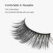 OBEYA 10 Pairs Faux Mink False Eyelashes Variety Pack â€“ 3D Fluffy Long Strip Lashes (15mm, 16mm, 20mm) Reusable Makeup - Buy Online on GoSupps.com