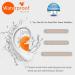 Waterproof Ear Plugs for Toddler Swimming - 3 Pairs Silicone Ear Plugs for Kids 2-5 Years Old - Blue Orange Pink - Buy Online on GoSupps.com