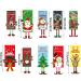 lxuebaix Haning Cloth Poster Vintage Christmas Decorations Poster Backdrop Santa Elk Dwarf and Snowman Backdrop Art 3# - Buy Online on GoSupps.com