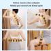 Wooden Cervical Vertebra Massage Roller Rope | Relieve Muscle Soreness & Stress | Lymphatic Drainage Manual Massage Belt - Buy Online on GoSupps.com