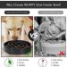 Large Non-Slip Slow Feeder Dog Bowl | Interactive Maze Puzzle for Healthy Eating | Prevents Choking and Bloating | Black - Buy Online on GoSupps.com