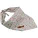 Unique Style Paws Dog Ceal Washable Cotton Triangle Neck for Small & Large Dogs & Cats (1 Pack) Floral Design - Buy Online on GoSupps.com