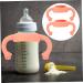 Abaodam 2 Pcs Silicone Bottle Handle Feeding Bottles Holder Milk Bottle Handle Feeding Bottles Handle Bottle Holder Milk Bottle Holder Silica Gel Wide Mouth Silicone Soft 14.00X5.00X5.00CM As Shown - Buy Online on GoSupps.com