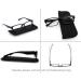 Modfans 3 Pack Reading Glasses 1.5 | High-Quality Rectangular Readers | Comfortable & Stylish | Perfect for Men & Women | Great Reading Aid | +1.50 Black - Buy Online on GoSupps.com