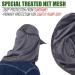 USHAKE Sun Cap Fishing Hat with Face Neck Cover Flap - Dark Grey - Buy Online on GoSupps.com
