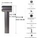 Wireless Hair Dryer Portable USB Intelligent Cordless Hair Dryer Blow Dryer for Art Drying Home School Pet Care Outdoor Travel Standardversion - Buy Online on GoSupps.com