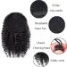 Afro Kinky Curly Drawstring Ponytail Synthetic Fake Ponytail Scrunchie Hair Bun Clip In Hairpiece Extensions Multi Layered Hair Fluffy Thick Curly Pony tail (#1B 12INCN/30CM) 12INCN/30CM #1B - Buy Online on GoSupps.com