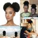 Afro Puff Drawstring Ponytail for Black Women Short Kinky Curly Afro Ponytail Synthetic Hair Afro Bun Drawstring Ponytail for Women(small size(Pack of 2) natural black(2#) small size(Pack of 2) natural black(2#) - Buy Online on GoSupps.com