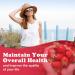Magnesium Glycinate Gummies 1000mg with Calcium, Vitamin D3, B6 & CoQ10 - Strawberry, 90 Count - Calm Supplement for Sleep, Muscle Cramps & Stress Relief | Ashwagandha | Sugar-Free & Vegan Strawberry 90 Count (Pack of 1) - Buy Online on GoSupps.com