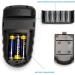 Professional Digital Breathalyzer with 10 Mouthpieces - Portable Breath Alcohol Tester (Black) - Buy Online on GoSupps.com