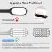 Dr. White Ultra Soft Bristle Toothbrush - Travel Toothbrush for Sensitive Gums - 4 Count - Buy Online on GoSupps.com