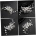 DOITOOL 1pc Pearl Comb Pearl Hair Clip Bridal Hair Comb Headwear for Women Crystal Headpiece Wedding Hair Clips Wedding Bridal Hair Accessory Bridal Combs Props The Flowers Alloy Bride - Buy Online on GoSupps.com