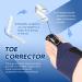 Toe Splint & Brace for Broken Toe Relief | Support & Alignment for Claw Hammer Mallet Bent Crooked & Curled Toes - Shop Internationally - Buy Online on GoSupps.com