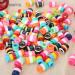 Hair Braid Beads Hair Accessories Colorful Braiding Beads Resin Beads for Decorating Hair African Style Hair Beads100pcs / set - Buy Online on GoSupps.com
