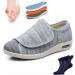 Diabetic Shoes for Men with Swollen Feet Orthopedic Shoes Diabetic Shoes for Women Extra Wide Fit Air Cushion Casual Slip-On Orthopedic Arch Support Knit Casual Elderly Safety Walking Shoes 10 UK A