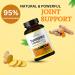 Rural Dotz Turmeric Curcumin Supplement 1950mg with Turmeric & Ginger 95% Curcuminoids Black Pepper for Best Absorption Nature's Vegan Joint Support 120 Capsules - Buy Online on GoSupps.com